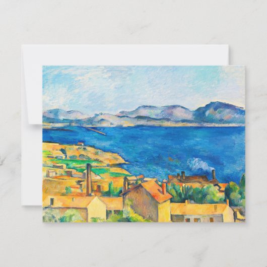 Cezanne:De baai van Marseille, gezien vanuit L'Est (Voorkant)