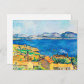 Cezanne:De baai van Marseille, gezien vanuit L'Est (Voorkant / Achterkant)