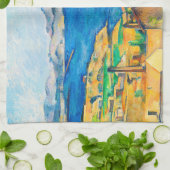 Cezanne:De baai van Marseille, gezien vanuit L'Est Theedoek (Gevouwen)