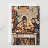 Cezanne - De Kaart Spelers, (Voorkant)