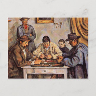 Cezanne - De Kaarten, 1892 Briefkaart