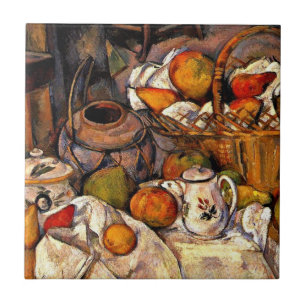 Cezanne - De keukentafel Tegeltje