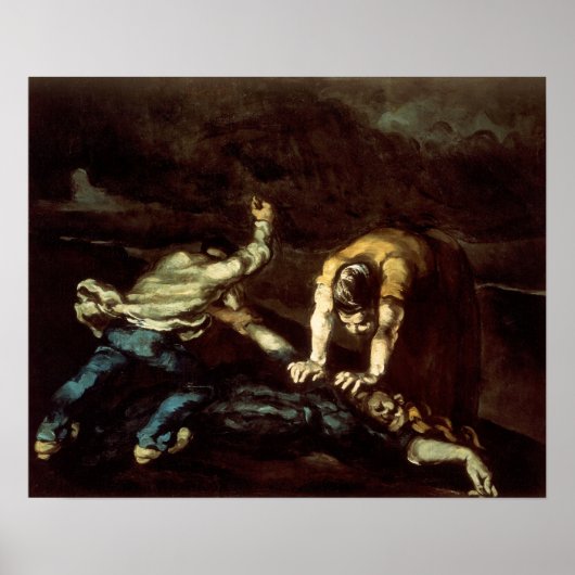 Cézanne - De moord Poster (Voorkant)