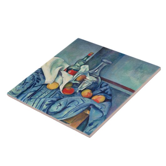 Cezanne - De Pepermuntfles Tegeltje (Zijkant)