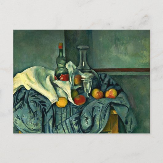 Cezanne - De peppermint-fles Briefkaart (Voorkant)