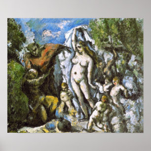 Cézanne - De verzoeking van de Heilige Antonius Poster