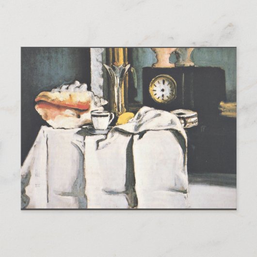 Cezanne - De zwarte klok Briefkaart (Voorkant)