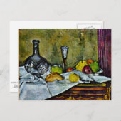 Cezanne - Dessert, Briefkaart (Voorkant / Achterkant)