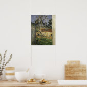 Cézanne - Farmyard Poster (Keuken)
