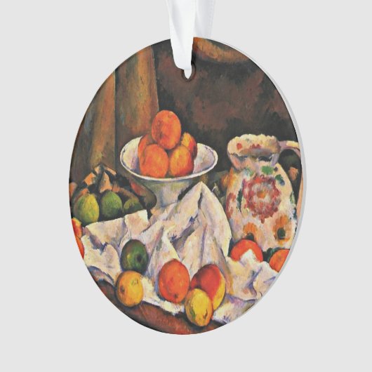 Cezanne - Fruit Bowl, Pitcher en Fruit Ornament (voorkant)
