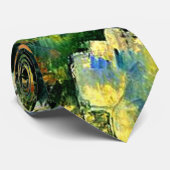 Cezanne - Gezicht op l'Estaque Stropdas (Opgerold)