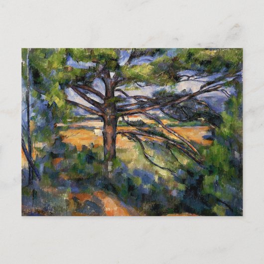 Cezanne - Grote Pijn en Rode Aarde Briefkaart (Voorkant)