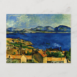 Cezanne - Gulf of Marseille seen from L'Estaque Briefkaart