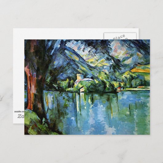 Cezanne - Het Lac d'Annecy Briefkaart (Voorkant / Achterkant)