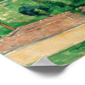Cezanne - Het Lentehuis Poster (Hoek)