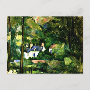 Cezanne - Houses in the Greenery, 1881, Briefkaart