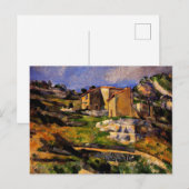 Cezanne - Huizen in Provence Briefkaart (Voorkant / Achterkant)