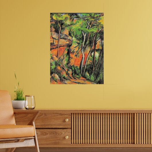 Cezanne - In the Park of Chateau Noir Poster (Woonkamer 2)