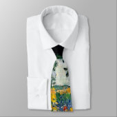 Cezanne - Jas de Bouffan, 1876, beroemd schilderij Stropdas (Gebonden)