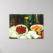 Cezanne - Kersen, Canvas Afdruk (Voorkant)