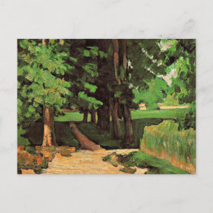 Cezanne - Laan van Kastanjebomen Briefkaart