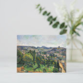 Cezanne - Landschap met Road en Bell Tower Briefkaart (Staand voorkant)