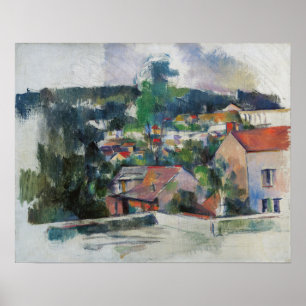 Cézanne - Landschap Poster