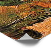 Cezanne - Lane of Chestnut Trees in Jas de Bouffan Poster (Hoek)