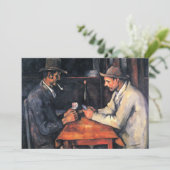 Cezanne : Le Joueur de cartes (Debout devant)
