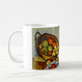 Cezanne le panier de la tasse de pommes (Gauche)