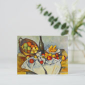 Cezanne Le Panier de pommes Carte postale (Debout devant)