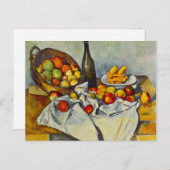 Cezanne Le Panier de pommes Carte postale (Devant / Derrière)