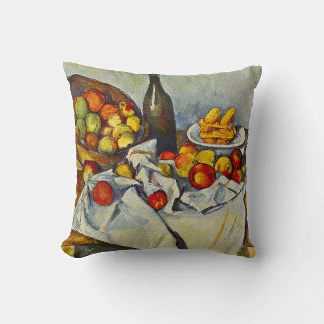 Cezanne le panier du coussin de pommes (Recto)