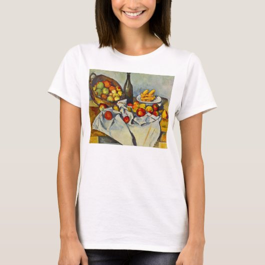 Cezanne le panier du T-shirt de pommes (Devant)