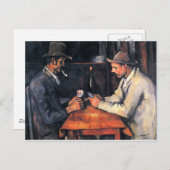 Cezanne - Les joueurs de cartes (2) (Devant / Derrière)