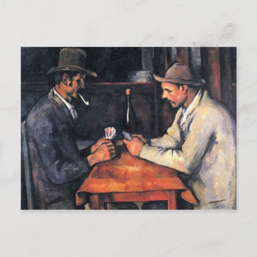 Cezanne - Les joueurs de cartes (2) (Devant)