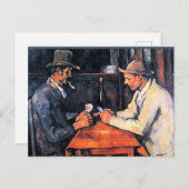 Cezanne - Les joueurs de cartes (2) (Devant / Derrière)