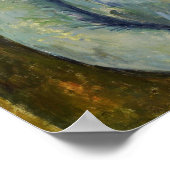 Cézanne - Madame Cézanne in blauw Poster (Hoek)