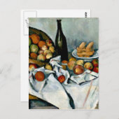 Cezanne - mandje appels briefkaart (Voorkant / Achterkant)