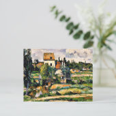 Cezanne - Mill over de Couleuvre in Pontoise Briefkaart (Staand voorkant)
