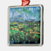Cezanne - Mont Sainte Victoire Metalen Ornament (Links)