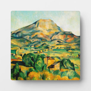 Cezanne Mont Sainte-Victoire Plaque Fotoplaat