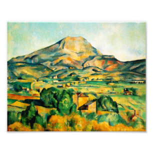 Cezanne Mont Sainte-Victoire Print Foto Afdruk