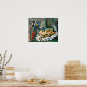 Cézanne - namiddag in Napels Poster (Keuken)
