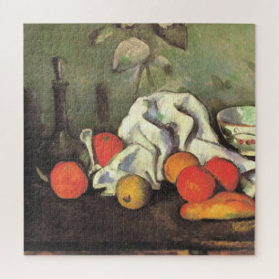 Cezanne - Nog steeds leven met fruit Legpuzzel