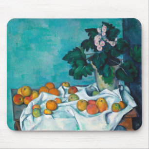 Cezanne Post Impressionisme neemt nog steeds bloem Muismat