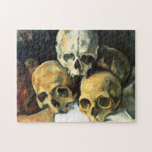 Cezanne Pyramid van Skulls Puzzle Legpuzzel