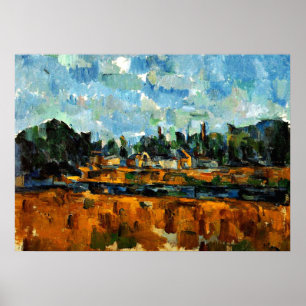 Cezanne - Riverbanks Poster