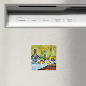 Cezanne-schilderij, dessert magneet (Insitu (Vaatwasser))