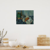 Cézanne - stil leven met appels poster (Keuken)